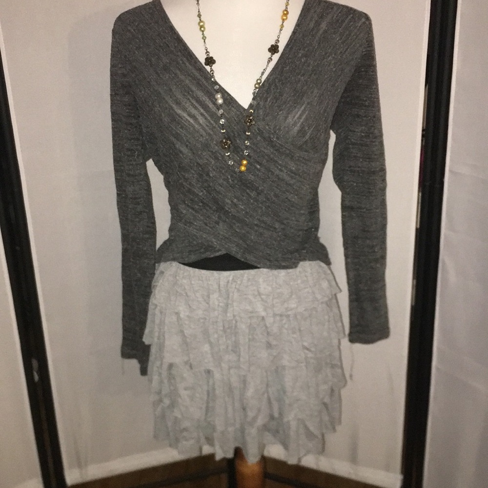 Top and Skirt Outfit